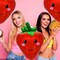 Strawberry Birthday Party Decorations Kit - Smile Shaped Balloon Arch